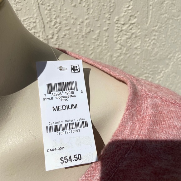 Style & Co Peach Pink Sweater - Picture 5 of 5